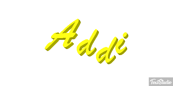 Addi Texteffekt