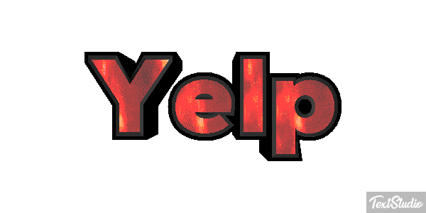 Yelp Efecto de texto