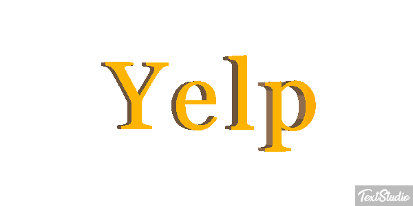 Yelp Efecto de texto