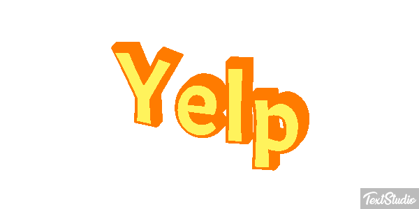 Yelp Efecto de texto
