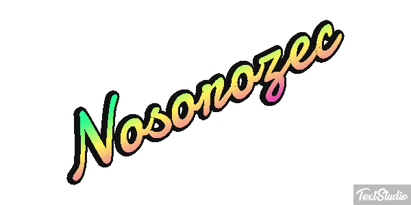 Nosorożec Efekt tekstowy