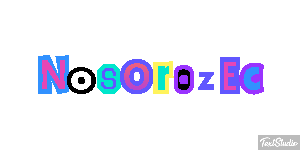 Nosorożec Efekt tekstowy