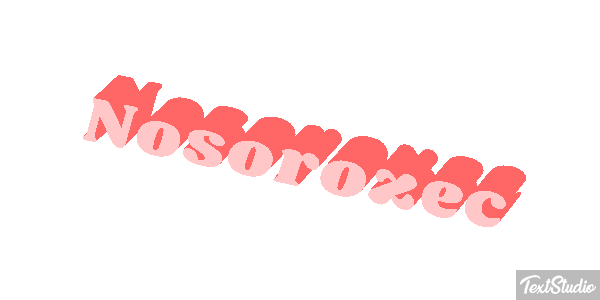 Nosorożec Efekt tekstowy