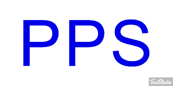 PPS Efekt tekstowy