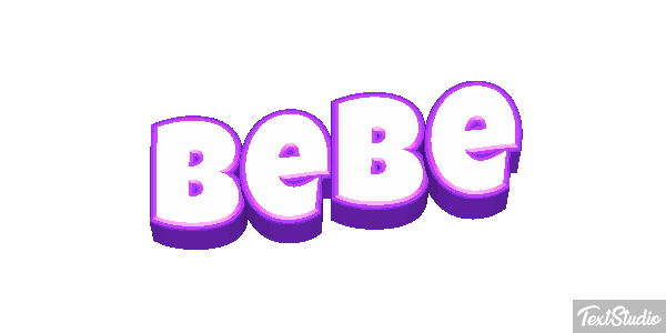 Bebe Text effect