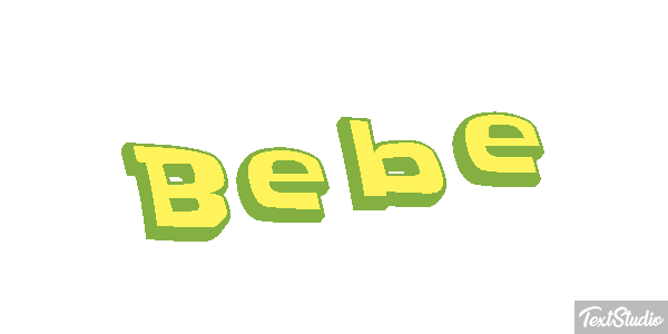 Bebe Text effect