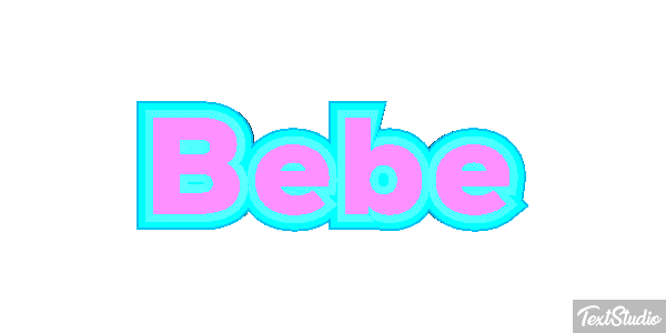 Bebe Text effect
