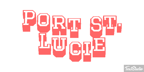 Port St. Lucie Texteffekt