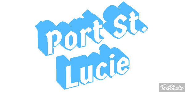 Port St. Lucie Texteffekt