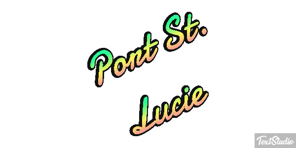 Port St. Lucie Texteffekt