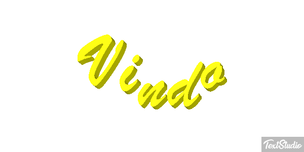 Vindo Efeito do texto