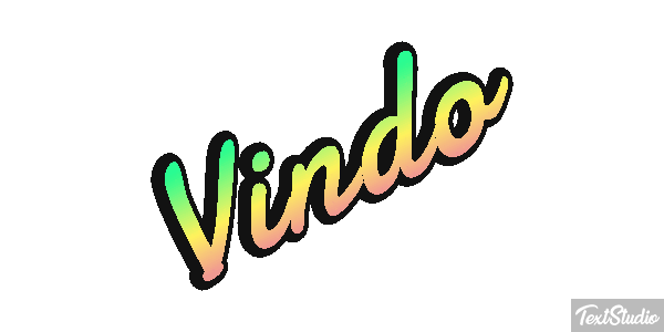 Vindo Efeito do texto