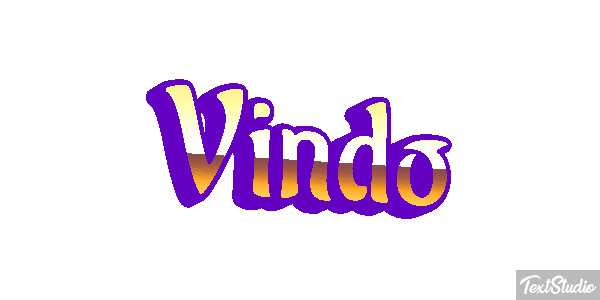 Vindo Efeito do texto