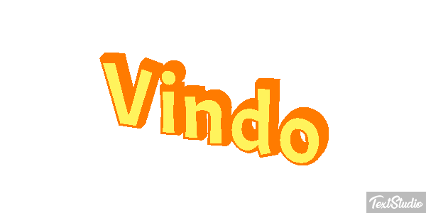 Vindo Efeito do texto
