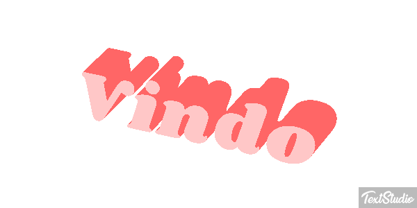 Vindo Efeito do texto