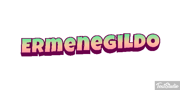 Ermenegildo Tekst effect