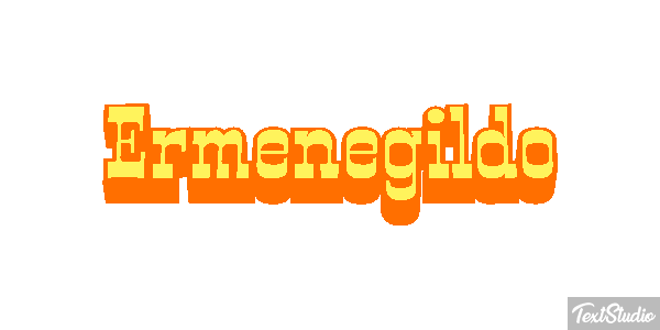 Ermenegildo Tekst effect