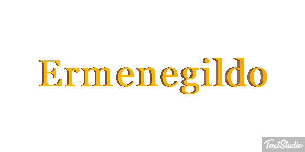 Ermenegildo Tekst effect