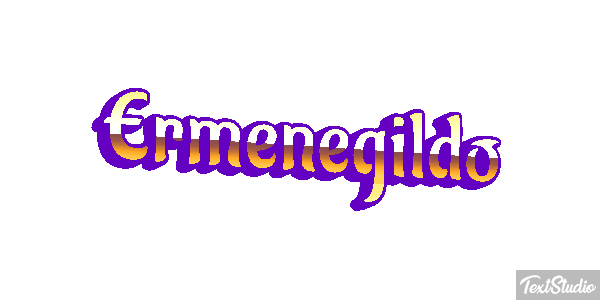 Ermenegildo Tekst effect