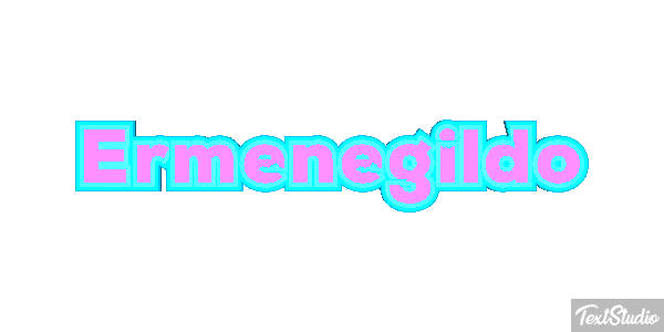 Ermenegildo Tekst effect