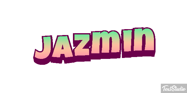 Jazmin Efecto de texto