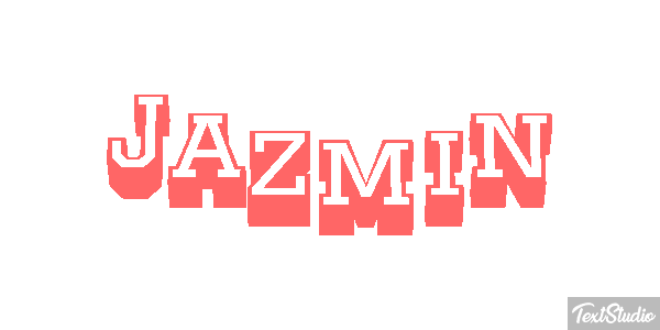 Jazmin Efecto de texto