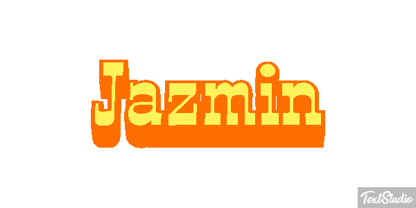 Jazmin Efecto de texto