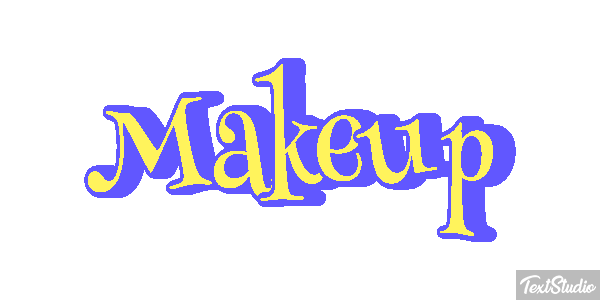Makeup Tekst effect