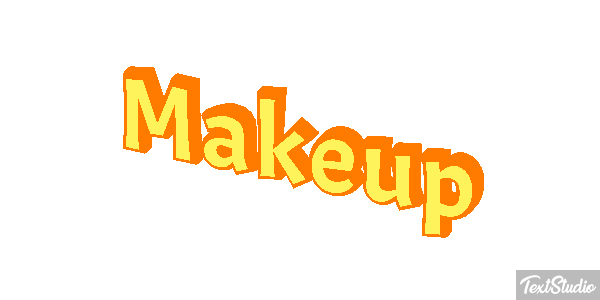 Makeup Tekst effect