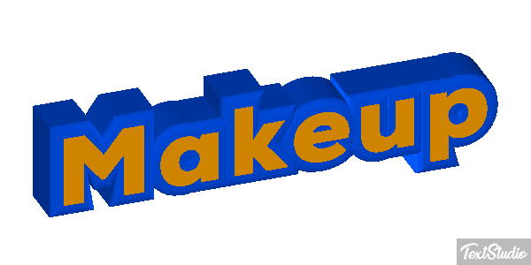 Makeup Tekst effect