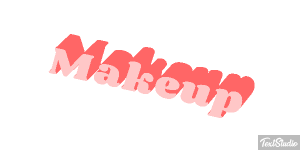 Makeup Tekst effect