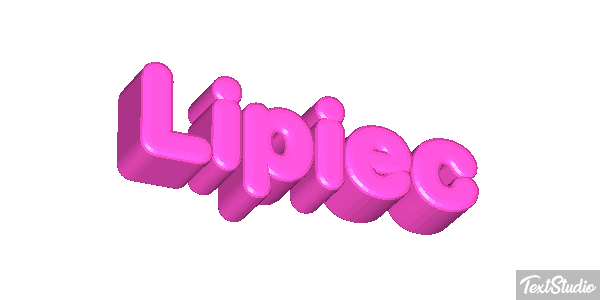 Lipiec Texteffekt