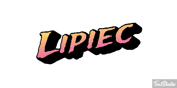 Lipiec Texteffekt