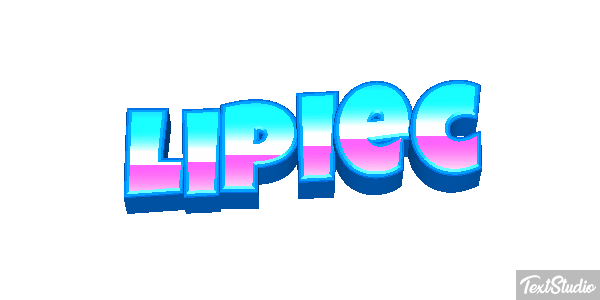 Lipiec Texteffekt