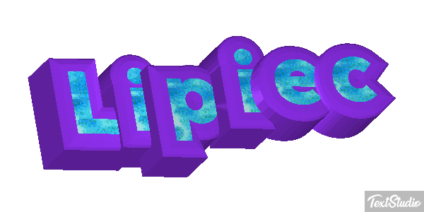 Lipiec Texteffekt