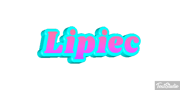 Lipiec Texteffekt