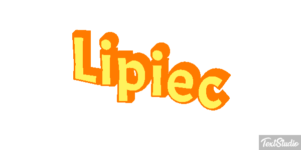 Lipiec Texteffekt