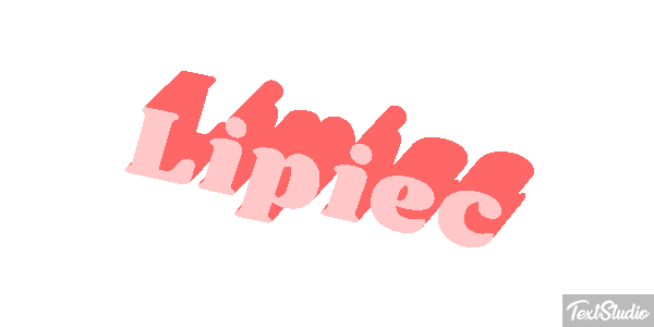 Lipiec Texteffekt