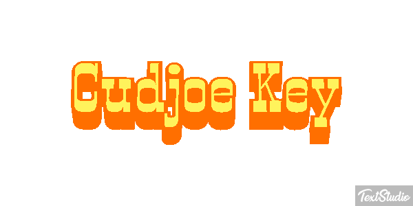 Cudjoe Key Efekt tekstowy