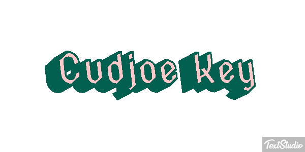 Cudjoe Key Efekt tekstowy