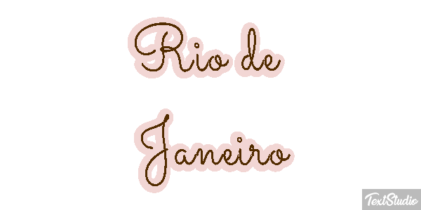 Rio de Janeiro Efekt tekstowy