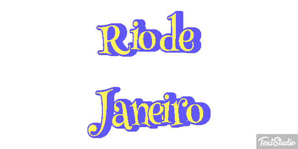 Rio de Janeiro Efekt tekstowy