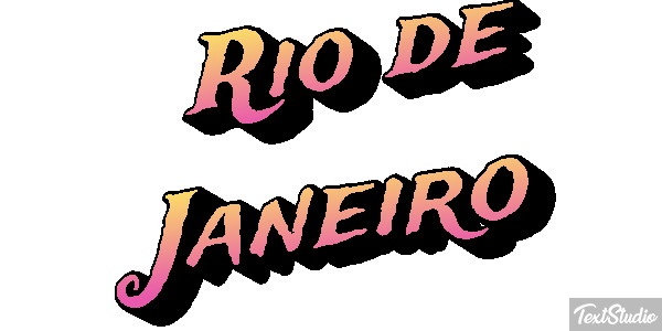 Rio de Janeiro Efekt tekstowy