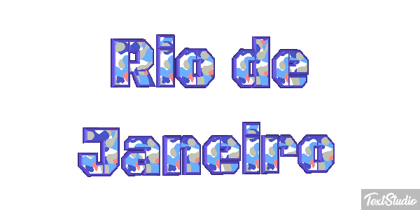 Rio de Janeiro Efekt tekstowy