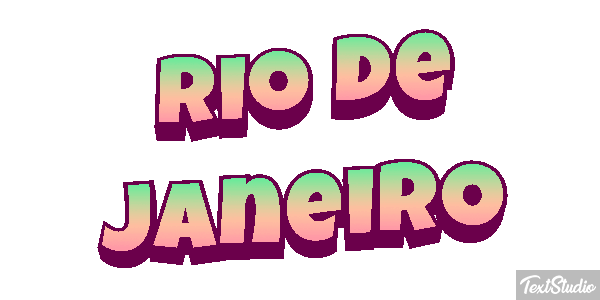 Rio de Janeiro Efekt tekstowy