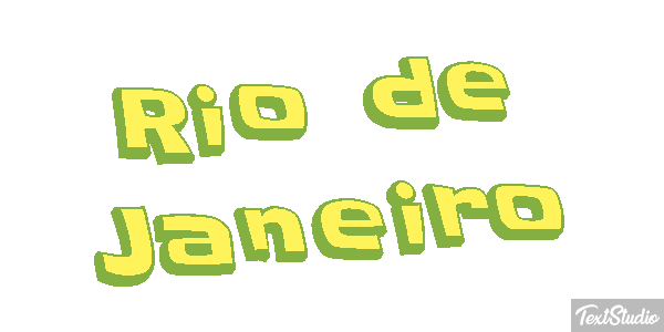 Rio de Janeiro Efekt tekstowy