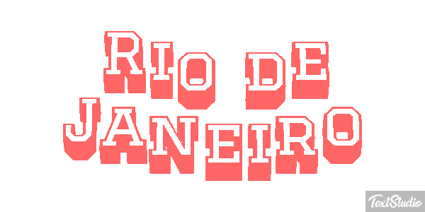 Rio de Janeiro Efekt tekstowy