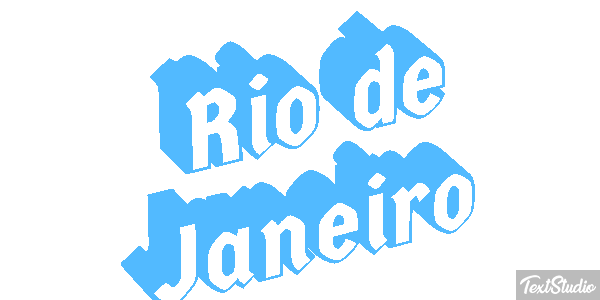 Rio de Janeiro Efekt tekstowy