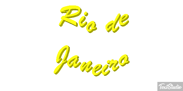 Rio de Janeiro Efekt tekstowy