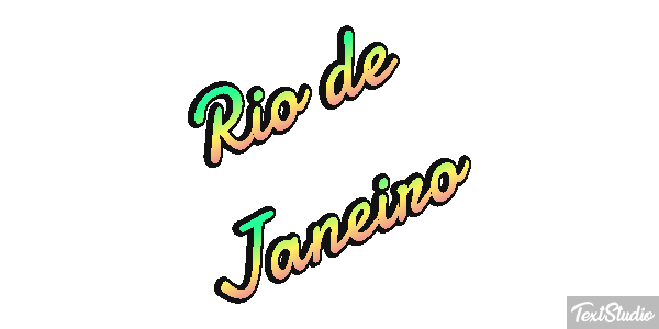 Rio de Janeiro Efekt tekstowy